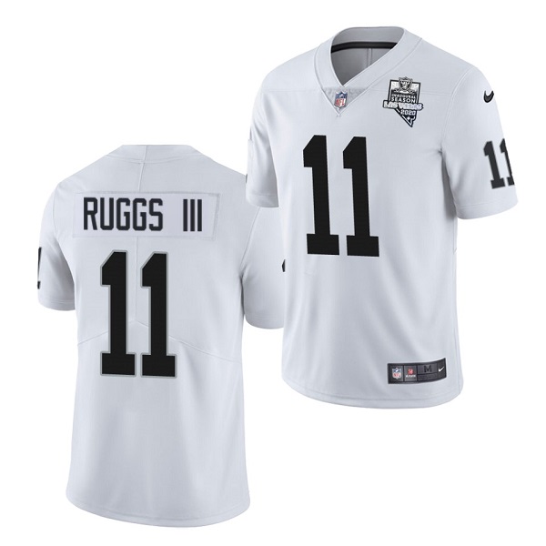 Men's Oakland Raiders White #11 Henry Ruggs III 2020 Inaugural Season Vapor Limited Stitched NFL Jersey